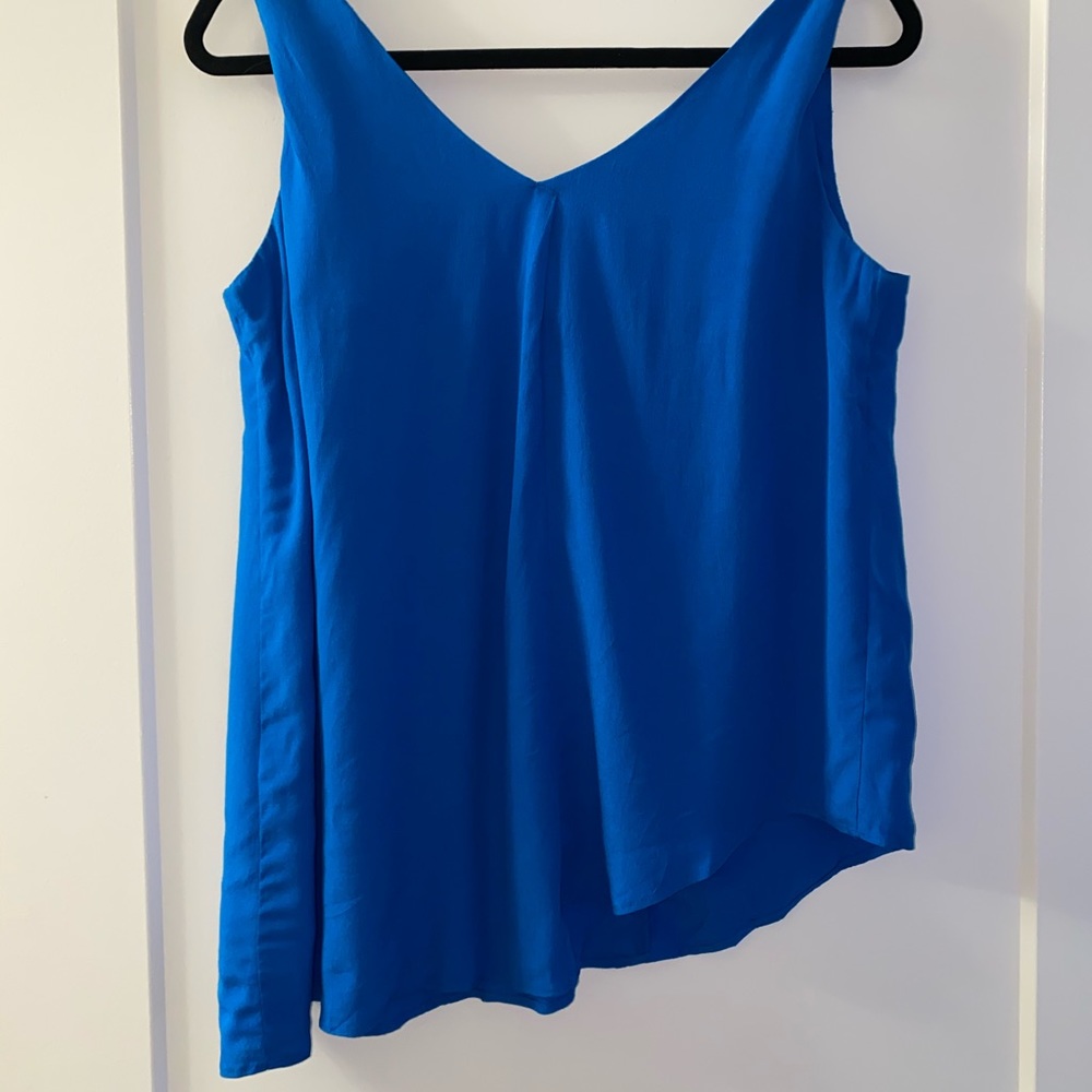 Zara Basic Blue Top Size Medium - image 3